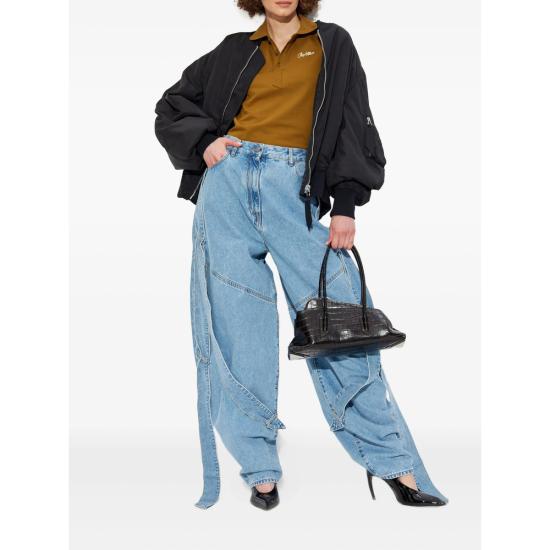 25FW 디 아티코 봄버 자켓 251WCB00070 PLL001AA 100 BLACK - THE ATTICO