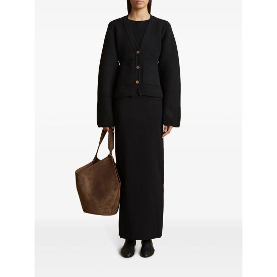 25FW 케이트 가디건 8267600 L600 200 BLACK - KHAITE