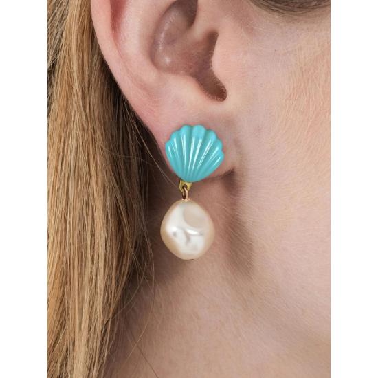 25FW 제니퍼 베어 이어링 118RB9 TURQU BLUE WHITE - JENNIFER BEHR