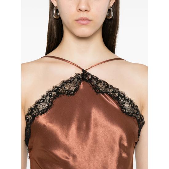 25FW 릭소 롱 원피스 HARLAN BRONZ BROWN - RIXO