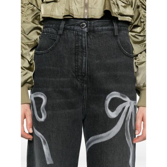 25FW 마흐앤마흐 데님 팬츠 PF25CP400 BLACK - MACH&MACH