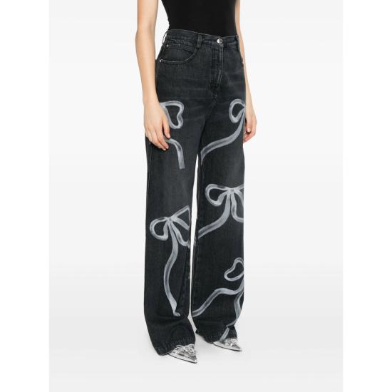 25FW 마흐앤마흐 데님 팬츠 PF25CP400 BLACK - MACH&MACH