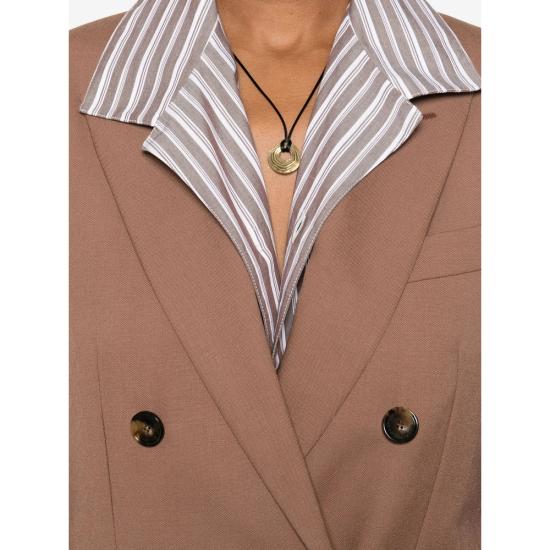 25FW 스텔라 맥카트니 수트 자켓 650159 SSA36 5706 BROWN - STELLA MCCARTNEY