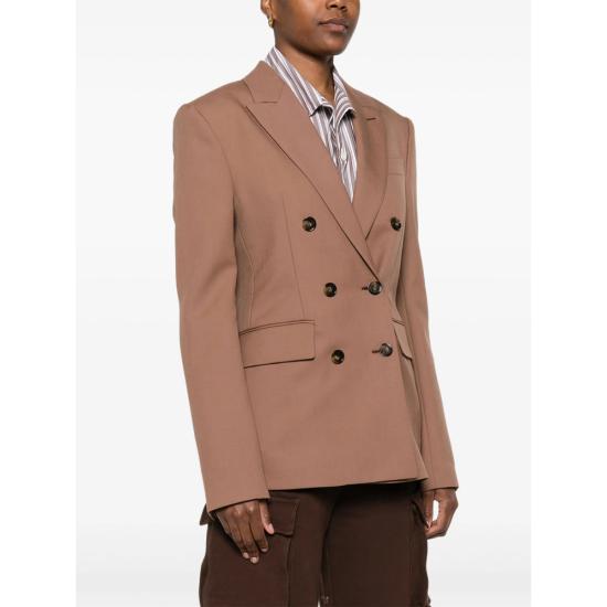 25FW 스텔라 맥카트니 수트 자켓 650159 SSA36 5706 BROWN - STELLA MCCARTNEY