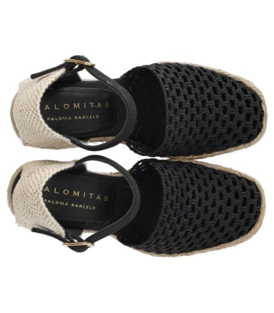  팔로마바르셀로 샌들 CARINA 36 Black - PALOMA BARCELO