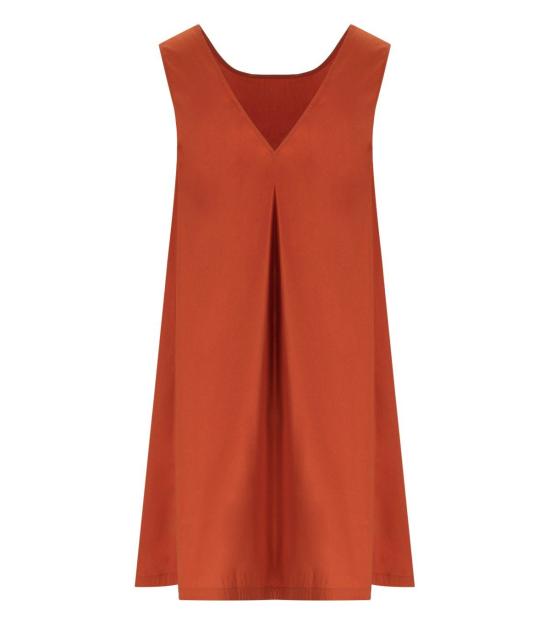 25SS 막스마라 미디 원피스 2516221029600 009 38 Orange - MAX MARA