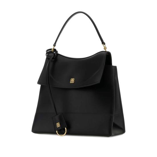 25SS 발렌시아가 나노 미디움 핸드백 829293 2ABTZ 1000 BLACK - BALENCIAGA
