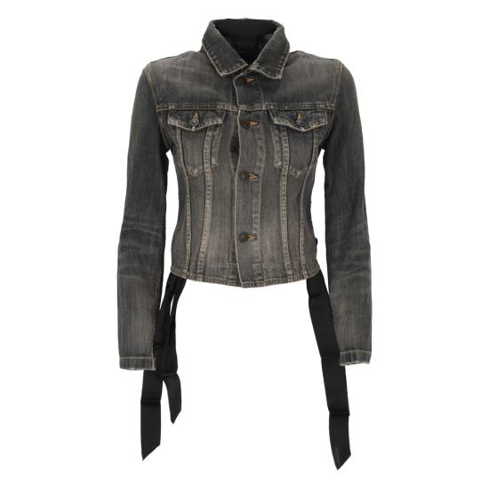 25SS 발렌시아가 데님 자켓 831697 TSW67 1441 GREY