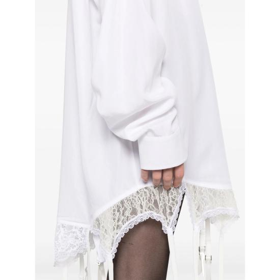 25SS 발렌시아가 블라우스 831656 TRO37 9000 WHITE - BALENCIAGA