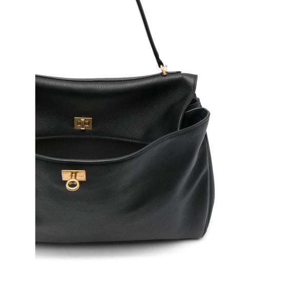 25SS 발렌시아가 로데오 라지 핸드백 789744 2ABV5 1000 BLACK - BALENCIAGA