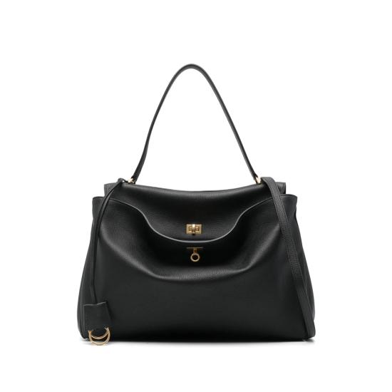 25SS 발렌시아가 로데오 라지 핸드백 789744 2ABV5 1000 BLACK