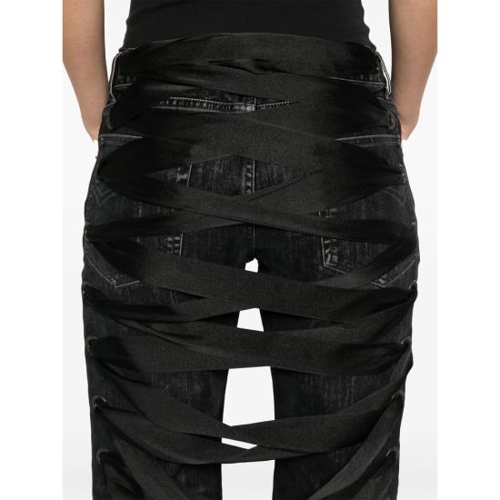 25SS 발렌시아가 데님 팬츠 831717 TSW80 1963 BLACK - BALENCIAGA