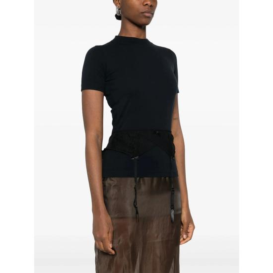 25SS 발렌시아가 란제리 티셔츠 828869 TNVB2 1083 BLUE - BALENCIAGA