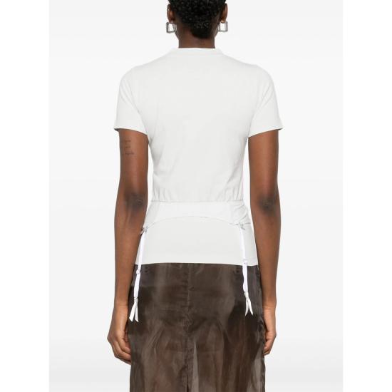 25SS 발렌시아가 란제리 티셔츠 828869 TNVB2 9012 GREY - BALENCIAGA