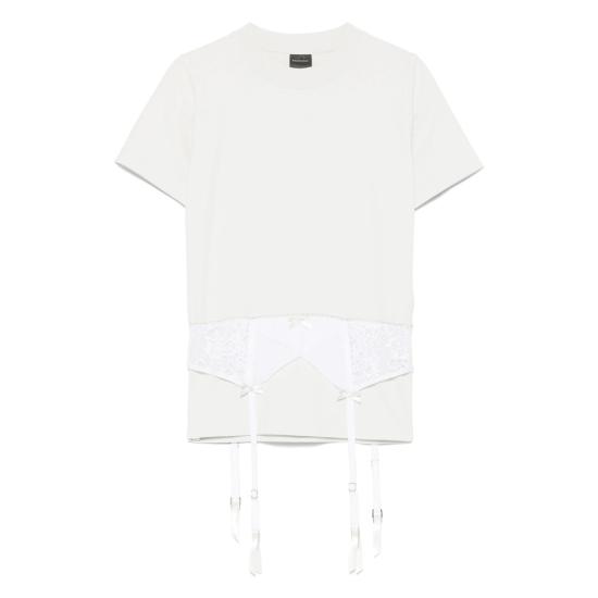 25SS 발렌시아가 란제리 티셔츠 828869 TNVB2 9012 GREY