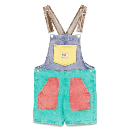 25SS [키즈] 보보쇼즈 오버롤 B125AC097 991 GREEN PURPLE