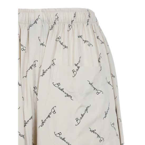 25SS 발렌시아가 트레이닝/조거 팬츠 814016 TRLB1 9711 NEUTRALS BLACK - BALENCIAGA