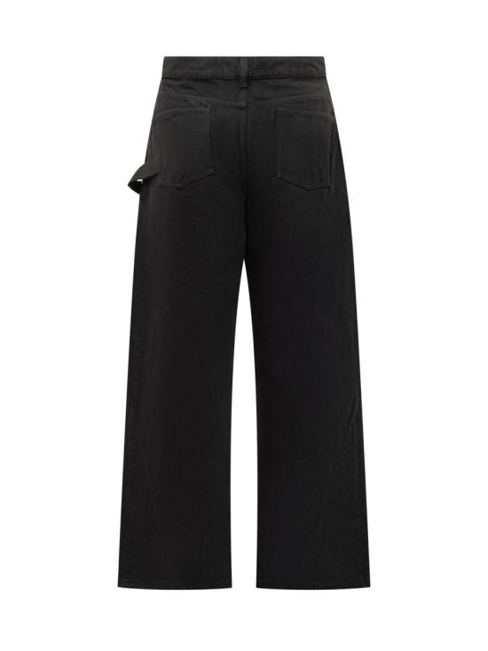 25FW JW앤더슨 데님 팬츠 DT0110PG1595 999 Black - JW ANDERSON