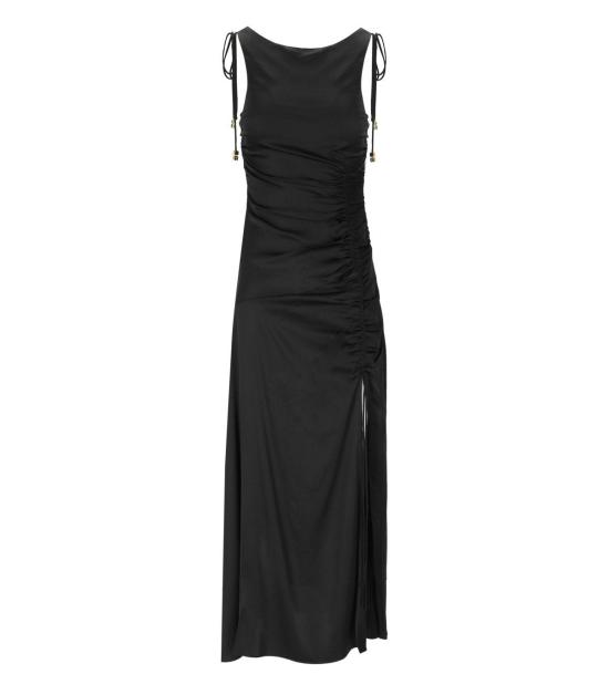 25SS 가니 롱 원피스 W0381 099 34 Black