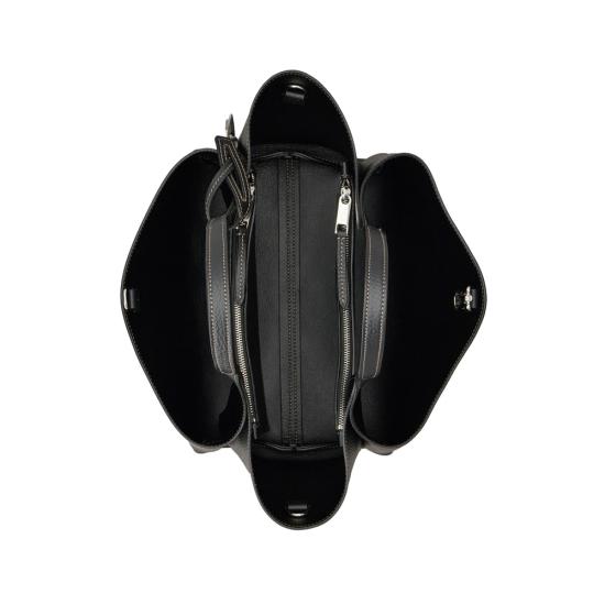 25FW 토즈 미니 토트백 XBWAPAFL100Q RIB999 BLACK - TODS