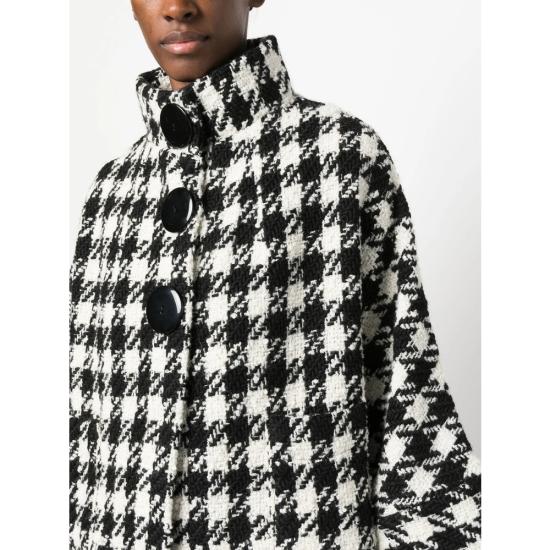  샬롯 자켓 7453 00 QUADR BLACK WHITE - CHARLOTT