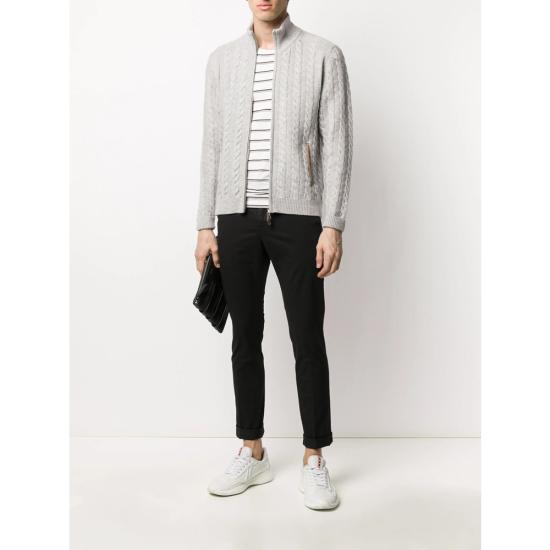 25FW 돈답 스트레이트 팬츠 UP235 PTD 999 BLACK BLACK - DONDUP