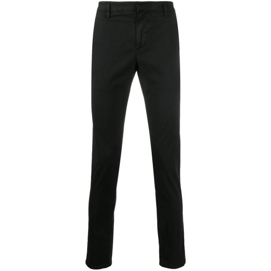 25FW 돈답 스트레이트 팬츠 UP235 PTD 999 BLACK BLACK - DONDUP