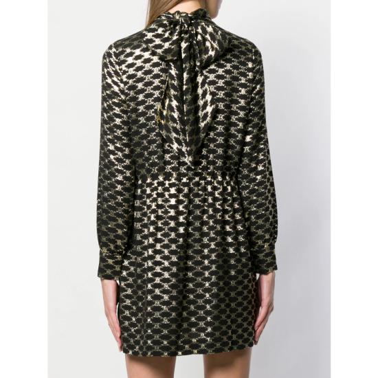  셀린느 숏 원피스 2R380805F 38NG BLACK GOLD - CELINE