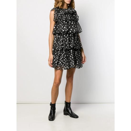  셀린느 숏 원피스 2R211850C 36SB BLACK - CELINE