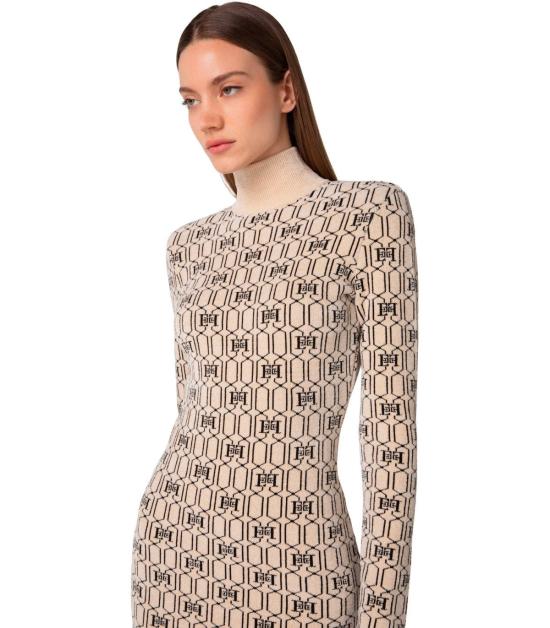  엘리자베타프랜치 미디 원피스 AM32M37E2 294 40 White - ELISABETTA FRANCHI