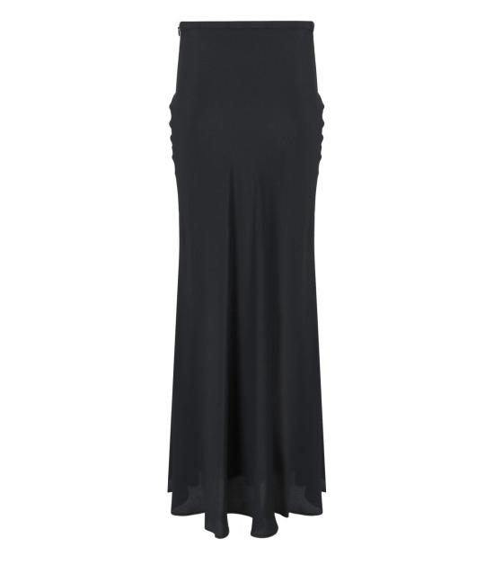 25SS 페데리카 토시 롱 스커트 40702 412 29 40 Black - FEDERICA TOSI