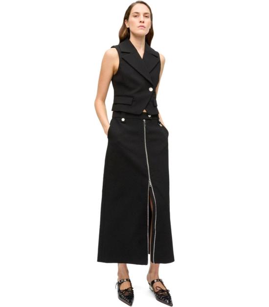 25SS 가니 베스트 W0243 099 34 Black - GANNI