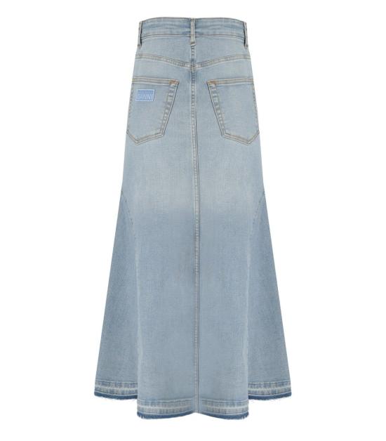  가니 데님 스커트 J1474 091 34 Light Blue - GANNI