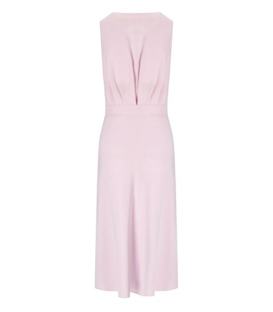 25SS 엘리자베타프랜치 미디 원피스 AB84652E2 544 40 Pink - ELISABETTA FRANCHI