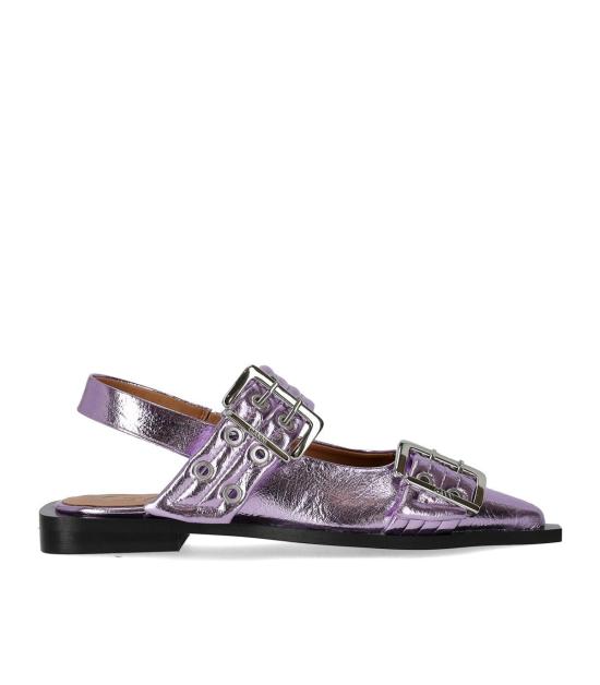 25SS 가니 플랫 슈즈 S2874 476 37 Purple