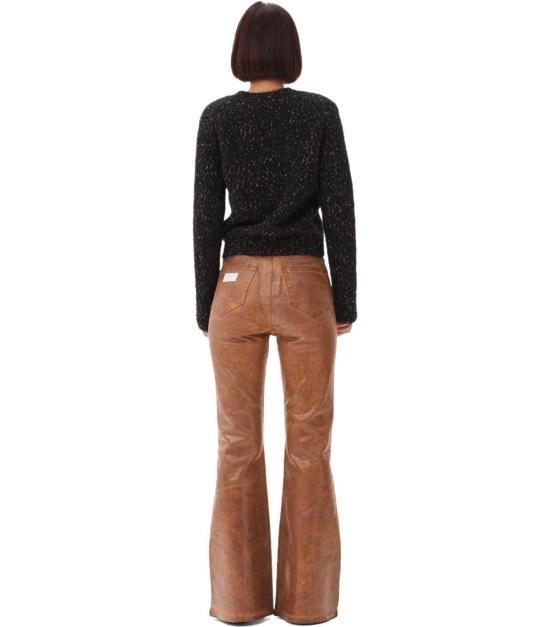 24FW 가니 긴팔 티셔츠 K2276 099 S Black - GANNI