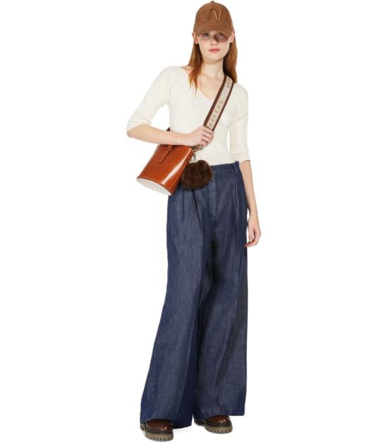 위켄드막스마라 / 여성 긴팔 티셔츠 2425366031600 002 S BEIGE - WEEKEND MAX MARA