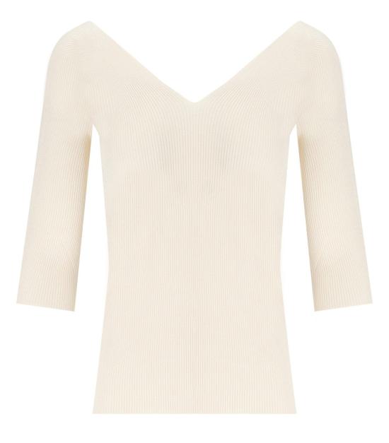 24FW 위켄드막스마라 긴팔 티셔츠 2425366031600 002 S Beige