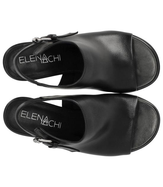 25SS 엘레나 이아치 샌들 E4234 TUA 36 Black - ELENA IACHI