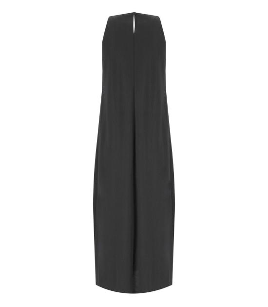 25SS 해리스와프런던 롱 원피스 A6528PYF YF06 40 Black - HARRIS WHARF LONDON