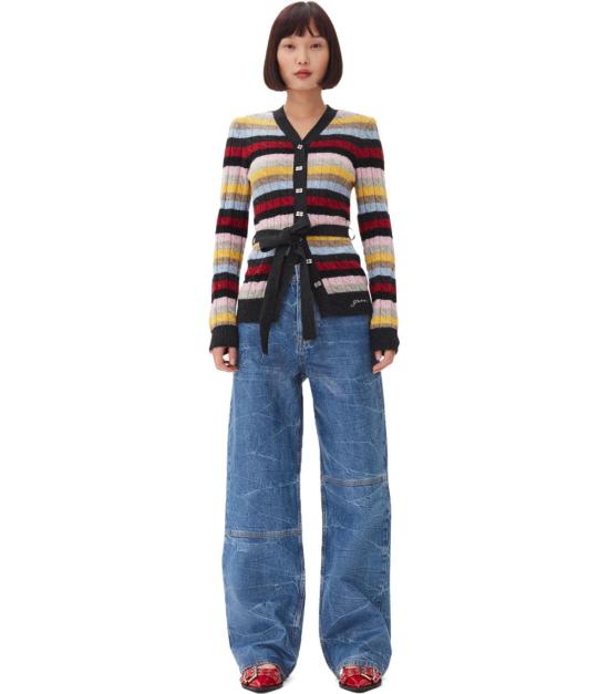  가니 가디건 K2325 999 S Multicolor - GANNI