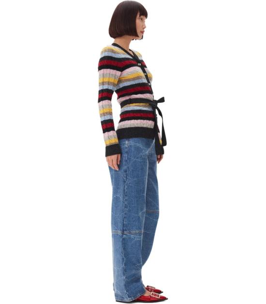 24FW 가니 가디건 K2325 999 S Multicolor - GANNI