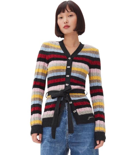  가니 가디건 K2325 999 S Multicolor - GANNI