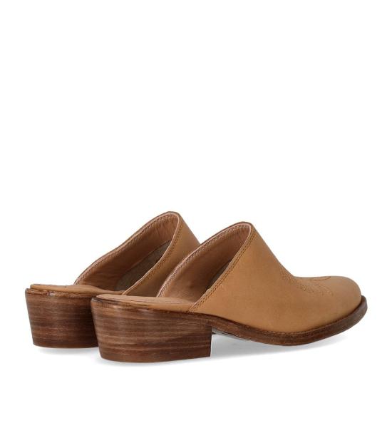 25SS 두치오 델 두카 뮬/슬리퍼 DD61 36 Tan - DUCCIO DEL DUCA