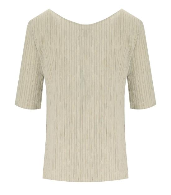 25SS 막스마라 반팔 티셔츠 2516941028600 001 S Beige - MAX MARA