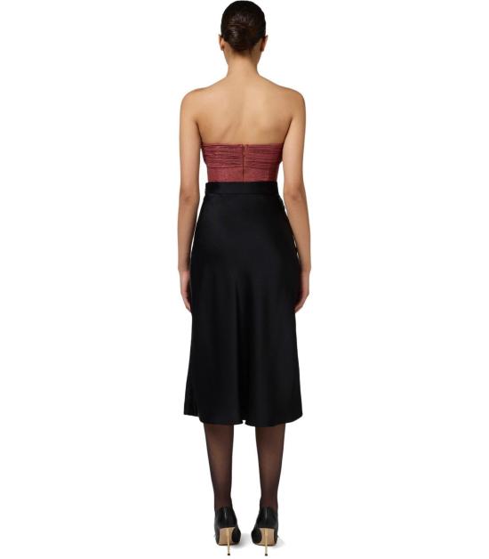  엘리자베타프랜치 롱 스커트 GO07047E2 110 40 Black - ELISABETTA FRANCHI