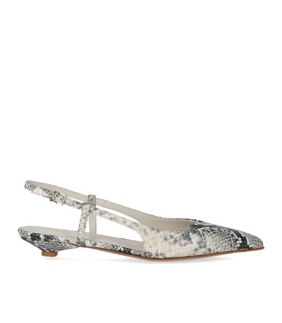 25SS 세르지오 레반테시 플랫 슈즈 FLAVIA5 36 Snake Print