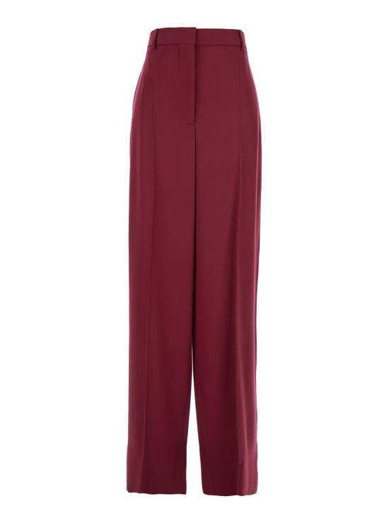 25FW 스텔라 맥카트니 스트레이트 팬츠 6402243CU7036105 Bordeaux