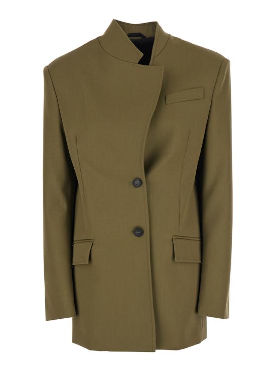 25FW 디 아티코 수트 자켓 251WCG00084WWW065AA081 Green