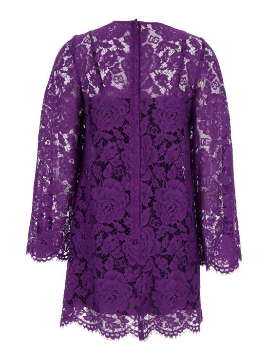 25FW 돌체앤가바나 숏 원피스 F6DJOTHLM7LF0571 Violet - DOLCE & GABBANA